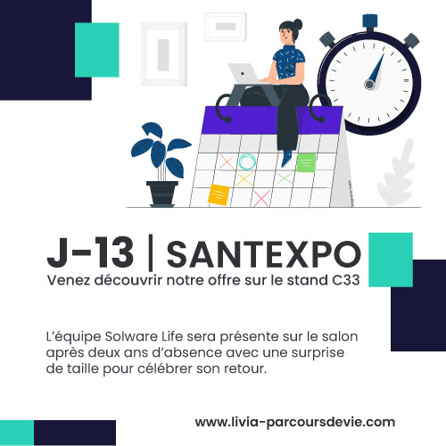 santexpo 2022 solware life logiciel ehpad handicap medico social