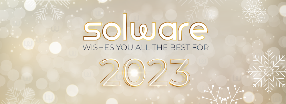 greetings cards 2023 by Solware auto software developper for automotive activity